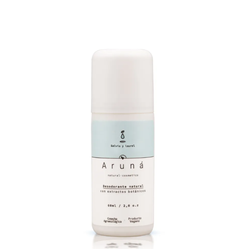Desodorante de alumbre – salvia y laure roll-on 60 ml