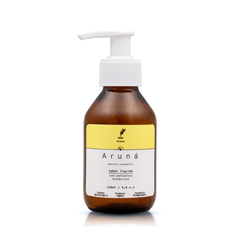 Jabón facial avena 120 ml