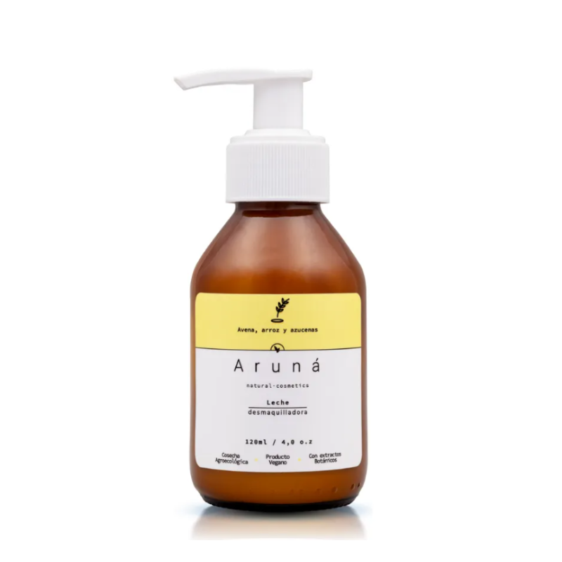 Leche desmaquilladora facial avena 120 ml