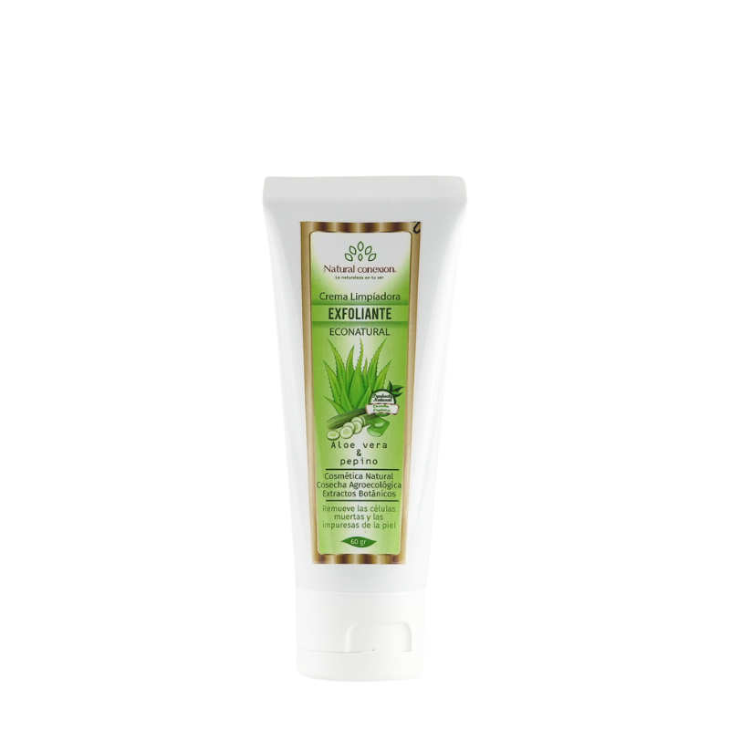 Exfoliante aloe vera y pepino 120 gr