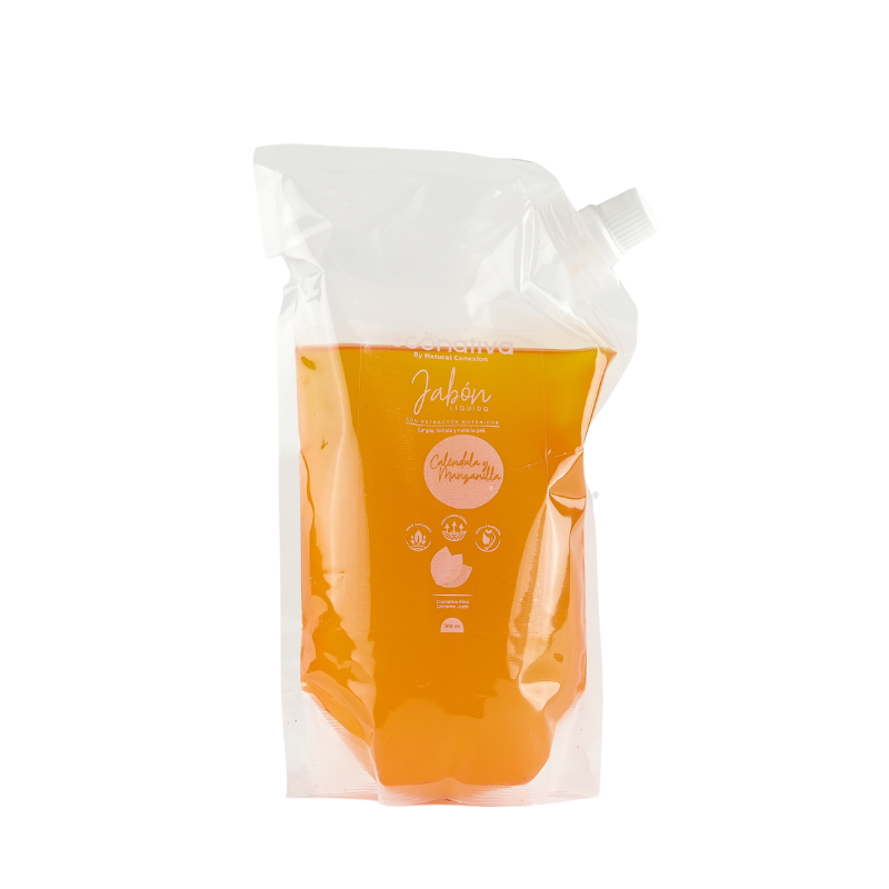 Repuesto jabón líquido de caléndula 500 ml