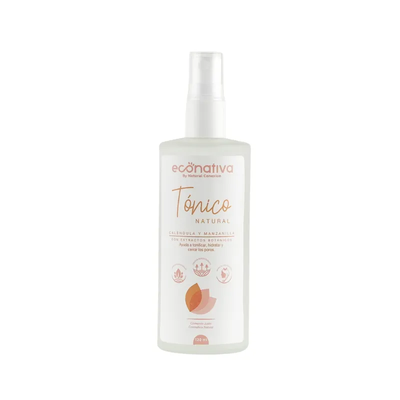 Tónico facial de caléndula y manzanilla 120 ml